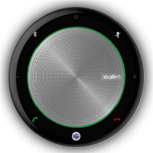 Yealink CP700 Bluetooth Speakerphone Conference Microphone Speaker Teams  Certified USB Full Duplex Noise Reduction Algorithm Home Office 360° Voice 
